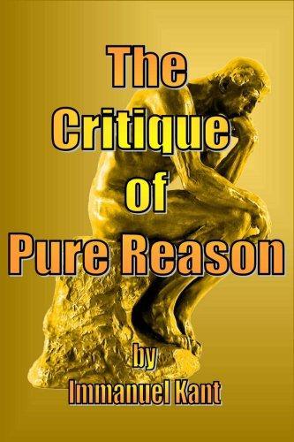 Buch Kritik der reinen Vernunft (The Critique of Pure Reason) auf Englisch