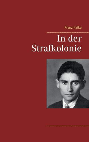 Livre Dans la colonie pénitentiaire (In der Strafkolonie) en allemand