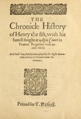 Libro Enrique V (Henry V) en Francés