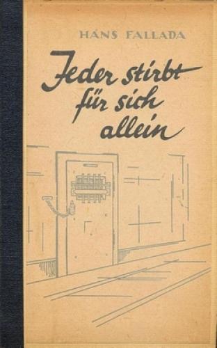 Book Ogni uomo muore solo (Jeder stirbt für sich allein) su tedesco