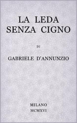 Book Leda without swan (La Leda senza cigno) in Italian