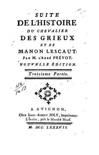 Buch Manon Lescaut (Manon Lescaut) auf Französisch