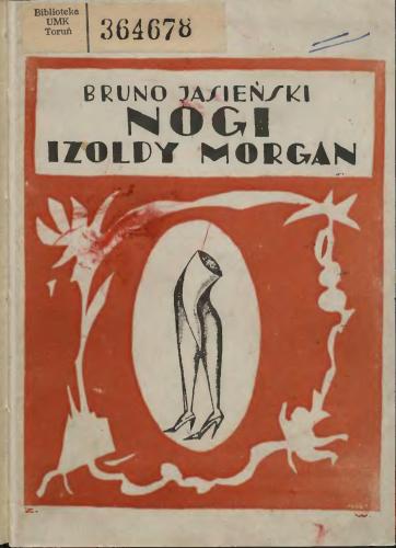 Libro Las piernas de Isolda Morgan (Nogi Izoldy Morgan) en Polish