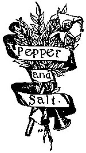 Buch Pfeffer und Salz; oder, Würze für junge Leute (Pepper and Salt; or, Seasoning for Young Folk) auf Englisch