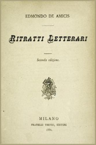 Buch Literarische Porträts (Ritratti letterari) auf Italienisch