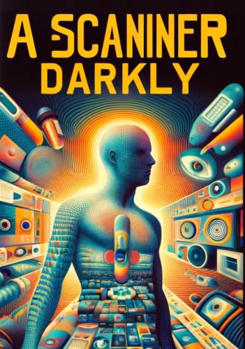 Buch Der dunkle Schirm (A Scanner Darkly) auf Englisch