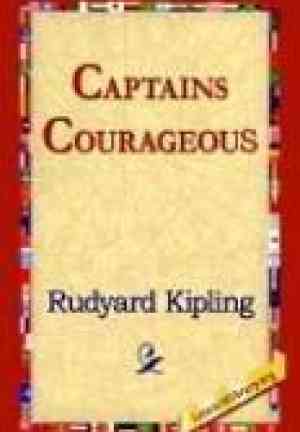 Livro "Marinheiros Corajosos": Uma História dos Grandes Bancos ("Captains Courageous": A Story of the Grand Banks) em Inglês