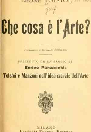 Book What is art? (Что такое искусство?) in Italian