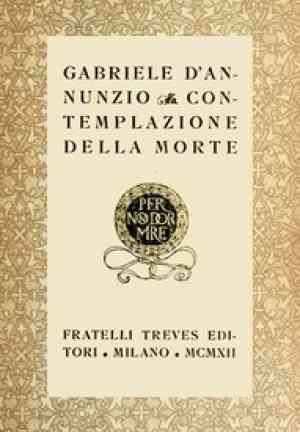 Livro Contemplação da Morte (Contemplazione della morte) em Italiano