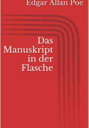 Livre La Découverte d'un message dans une bouteille (Das Manuskript in der Flasche) en allemand