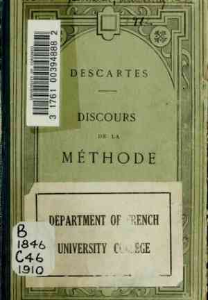 Livre Discours de la méthode (Discours de la méthode) en français