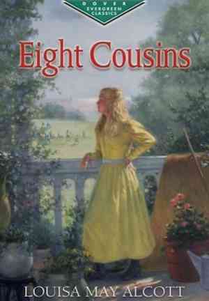 Buch Acht Cousins (Eight Cousins) auf Englisch