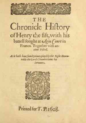 Libro Enrique V (Henry V) en Francés