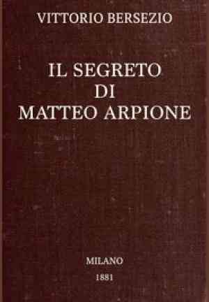 Livre Le secret de Matthew Harpoon : Aristocratie II (Il segreto di Matteo Arpione : Aristocrazia II) en italien