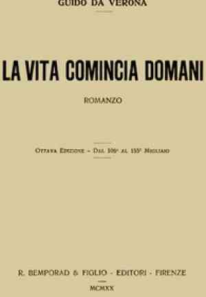 Book La vita inizia domani: romanzo (La vita comincia domani: romanzo) su italiano