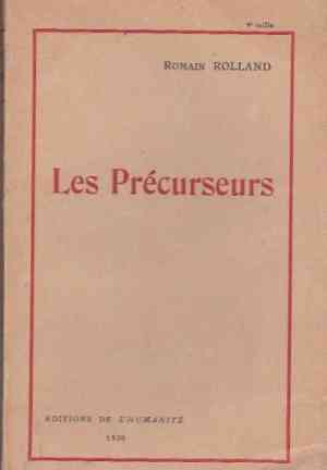 Book I precursori (Les Précurseurs) su francese