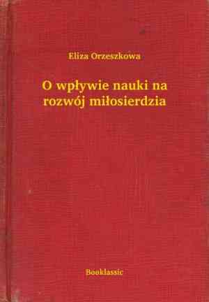 Libro Sobre la influencia de la ciencia en el desarrollo de la misericordia (O wpływie nauki na rozwój miłosierdzia) en Polish