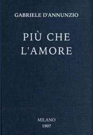 Buch Moderne Tragödie: Mehr als Liebe (Più che l'amore: Tragedia moderna) auf Italienisch