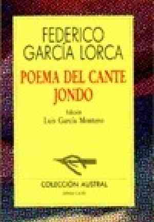 Livre Poème du cante jondo (Poema del cante jondo) en espagnol