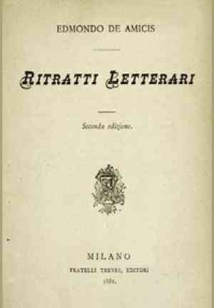 Libro Retratos literarios (Ritratti letterari) en Italiano