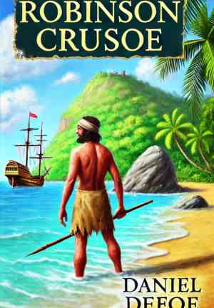 Book Robinson Crusoe (Robinson Crusoe) su Inglese