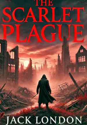 Buch Die rote Pest (The Scarlet Plague) auf Englisch