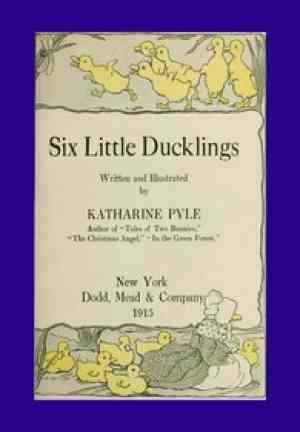 Livro Seis Patinhos (Six Little Ducklings) em Inglês