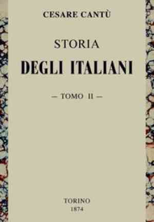 Książka Historia Włoch, tom 2 (z 15) (Storia degli Italiani, vol. 2 (di 15)) na włoski