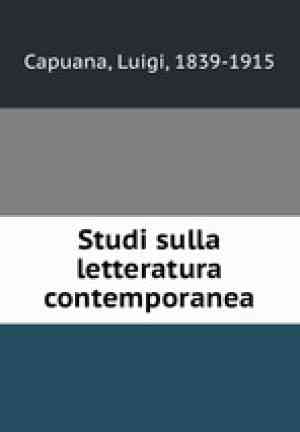 Книга Исследования современной литературы: первая серия (Studi sulla letteratura contemporanea : Prima serie) на итальянском