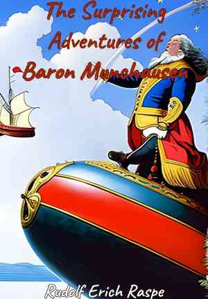 Livre Les Aventures surprenantes du baron de Münchhausen (The Surprising Adventures of Baron Munchausen) en anglais