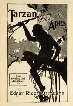 Livre Tarzan chez les Singes (Tarzan of the Apes) en anglais