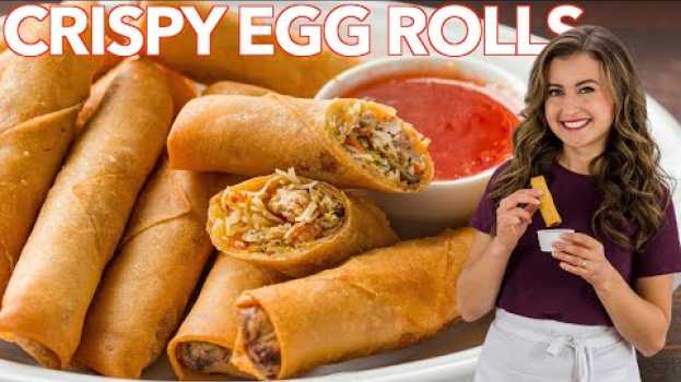 Video Best Homemade EGG ROLLS - Better Than Takeout em Portuguese