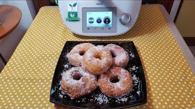 Video Ciambelle fritte - zeppole napoletane - fatti fritti - graffe bimby per TM6 TM5 TM31 TM21 em Portuguese