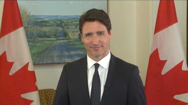 Video Message du premier ministre Trudeau à l'occasion de Norouz su italiano