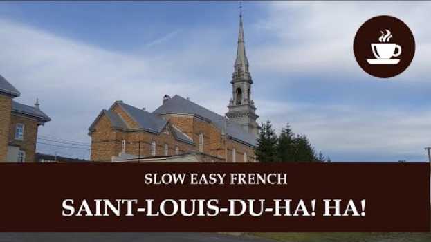 Video FRENCHPRESSO (Slow, Easy French) - Saint-Louis-du-Ha! Ha! auf Deutsch