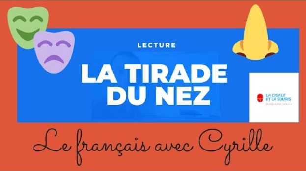 Video 👃LECTURE #1 : LA TIRADE DU NEZ | CYRANO DE BERGERAC | EDMOND ROSTAND | ACTE I SCÈNE 4 en Español