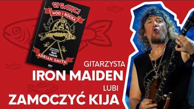 Video Adrian Smith o swojej książce "Giganci wód i rocka. Opowieści gitarzysty IRON MAIDEN" su italiano