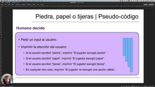 Video 3.2 Piedra, papel o tijeras- Aprende Python con Miniproyectos - Miniproyecto 3 na Polish