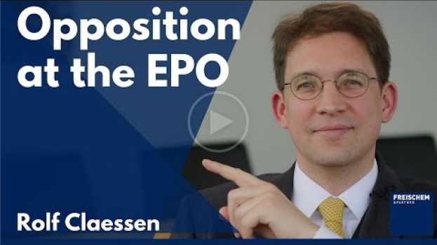 Video Patent Opposition Procedure Before the European Patent Office - Statistics #patent #rolfclaessen em Portuguese