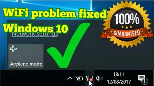 Видео How To Fix wifi is not Connecting and Not Working on my laptop windows 10 на русском