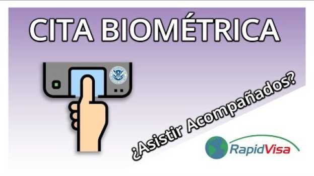 Video ​¿Puede entrar conmigo mi esposo a la cita de toma de huellas Biométrica? in English