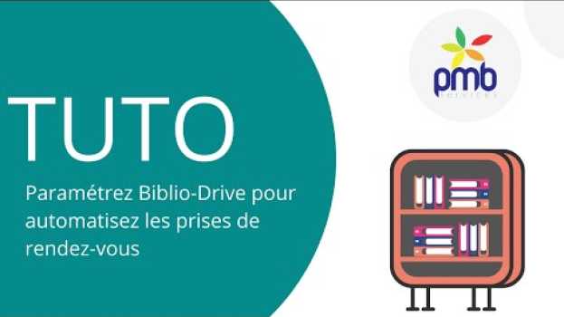 Видео Paramétrer Biblio-Drive pour automatiser les prises de rendez-vous на русском