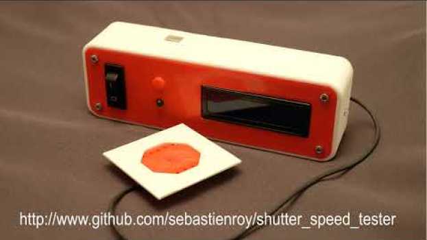 Video Shutter Speed Tester - Testeur de vitesse d'obturateur auf Deutsch