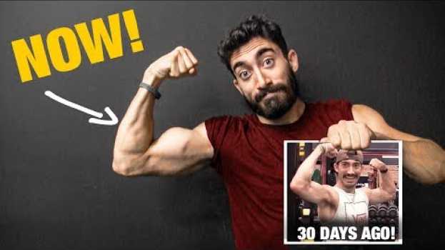 Video He Did This One Biceps Exercise for 30 Days (WOW!!) auf Deutsch