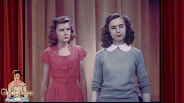 Video How to be Pretty - 1940's Guide for High School Girls auf Deutsch