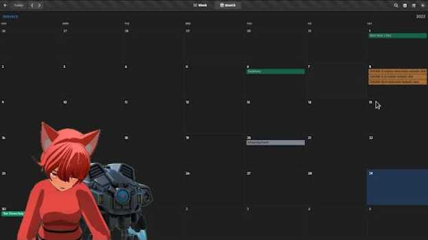 Video Calendar initial port to GTK4: try it already!! GNOME 42 auf Deutsch