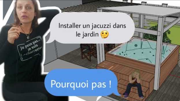 Видео Installer un jacuzzi extérieur bois dans votre jardin, ça vous tente? на русском