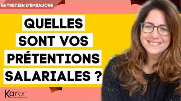 Video QUELLES SONT VOS PRÉTENTIONS SALARIALES ? Exemple Réponse em Portuguese