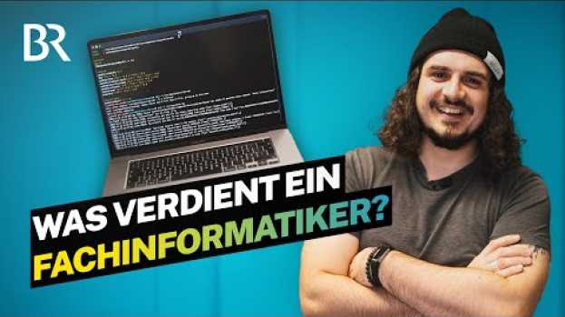 Video Welches Gehalt ohne Studium? Als Informatiker im öffentlichen Dienst arbeiten | Lohnt sich das? | BR en français