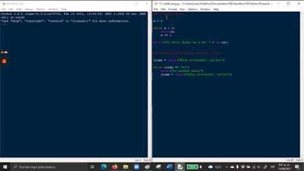 Video 4.3 Salí del bucle, ya puedo salir a jugar - Aprende Python con Miniproyectos - Miniproyecto 4 na Polish